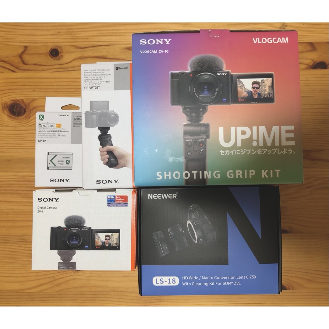 SONY ZV-1 SHOOTING GRIP KIT  コンバージョンレンズ