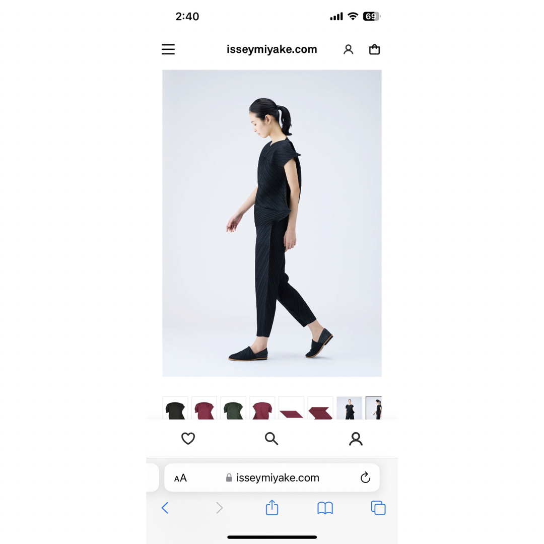 大人気 Pleats Please Palm トップス 新品