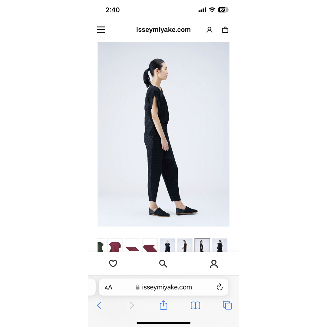 大人気 Pleats Please Palm トップス 新品