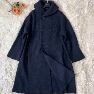 45R ツイルKNIT PEA COAT ロングコート