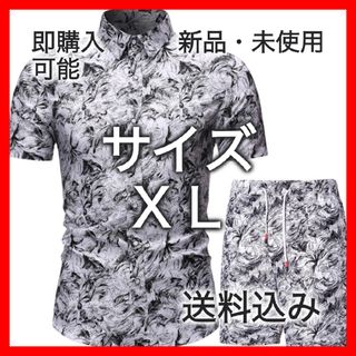 【006810XL】セットアップ　シャツ　パンツ　メンズ(シャツ)