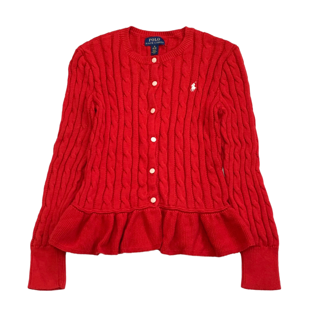 POLO RALPH LAUREN - 美品 ラルフローレン ペプラム カーディガン