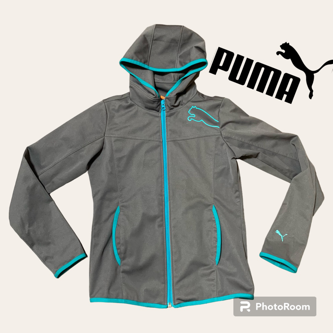 PUMA プーマ ナイロンジップパーカー