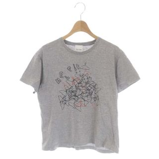 Paul Smith✨半袖 Tシャツ カットソー グレー系 総柄【M】カジュアル