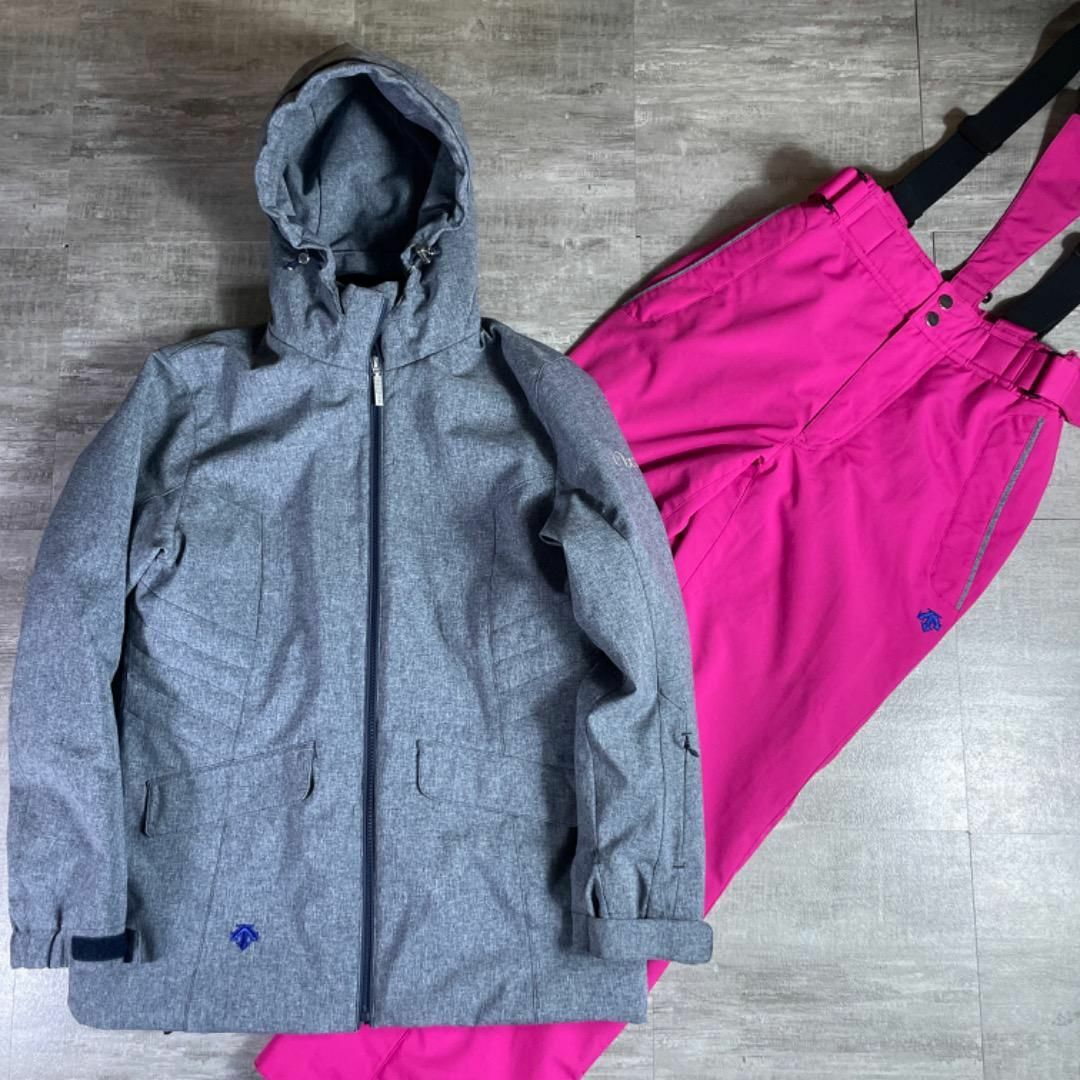 DESCENTE - 美品 DESCENTE デサント スキーウェア 上下セット