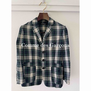 AD1988 tricot COMME des GARCONS サテンジャケット