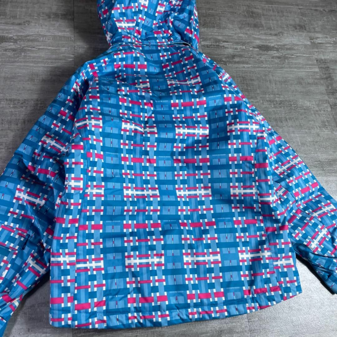 DESCENTE - 美品 デサント 女の子 140cm スキーウェア 上下セット 総柄