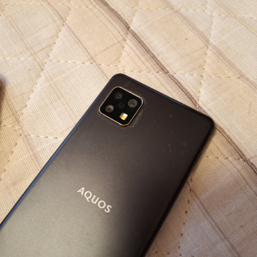 AQUOS - AQUOS sense4 ブラック 64 GB SIMフリー SH-M15の通販 by ...