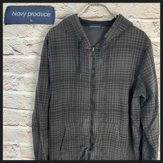 ネイビープロデュース(Navy produce)のNavy produce パーカー　ジップパーカー メンズ　[ L ](パーカー)