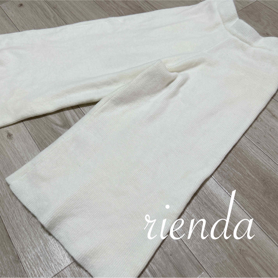 rienda(リエンダ)のrienda ニットパンツ resexxy  SLY moussy レディースのパンツ(その他)の商品写真