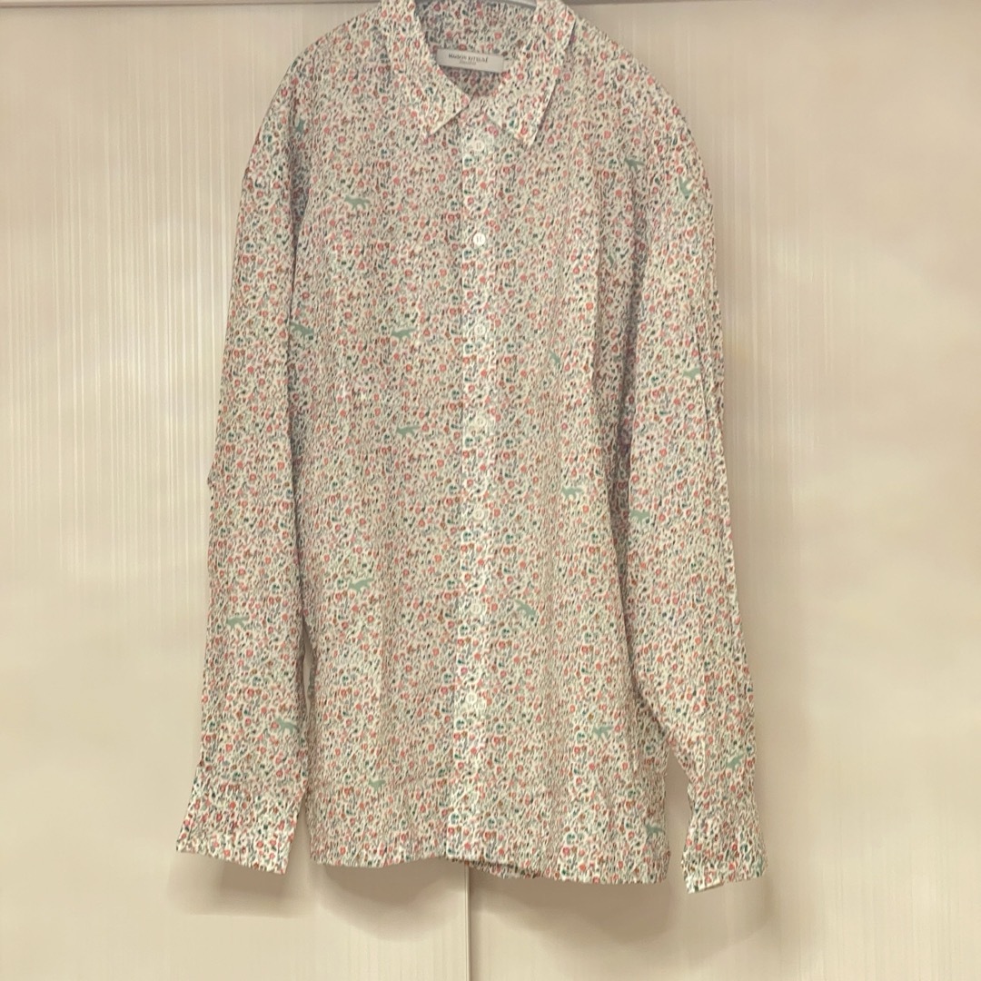 新品　未使用　★ MAISON KITSUNE メゾンキツネ　花柄　シャツ