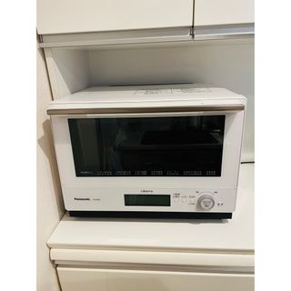 パナソニック(Panasonic)の【美品】早い者勝ち！Panasonic オーブンレンジ   NE-BS808-W(電子レンジ)