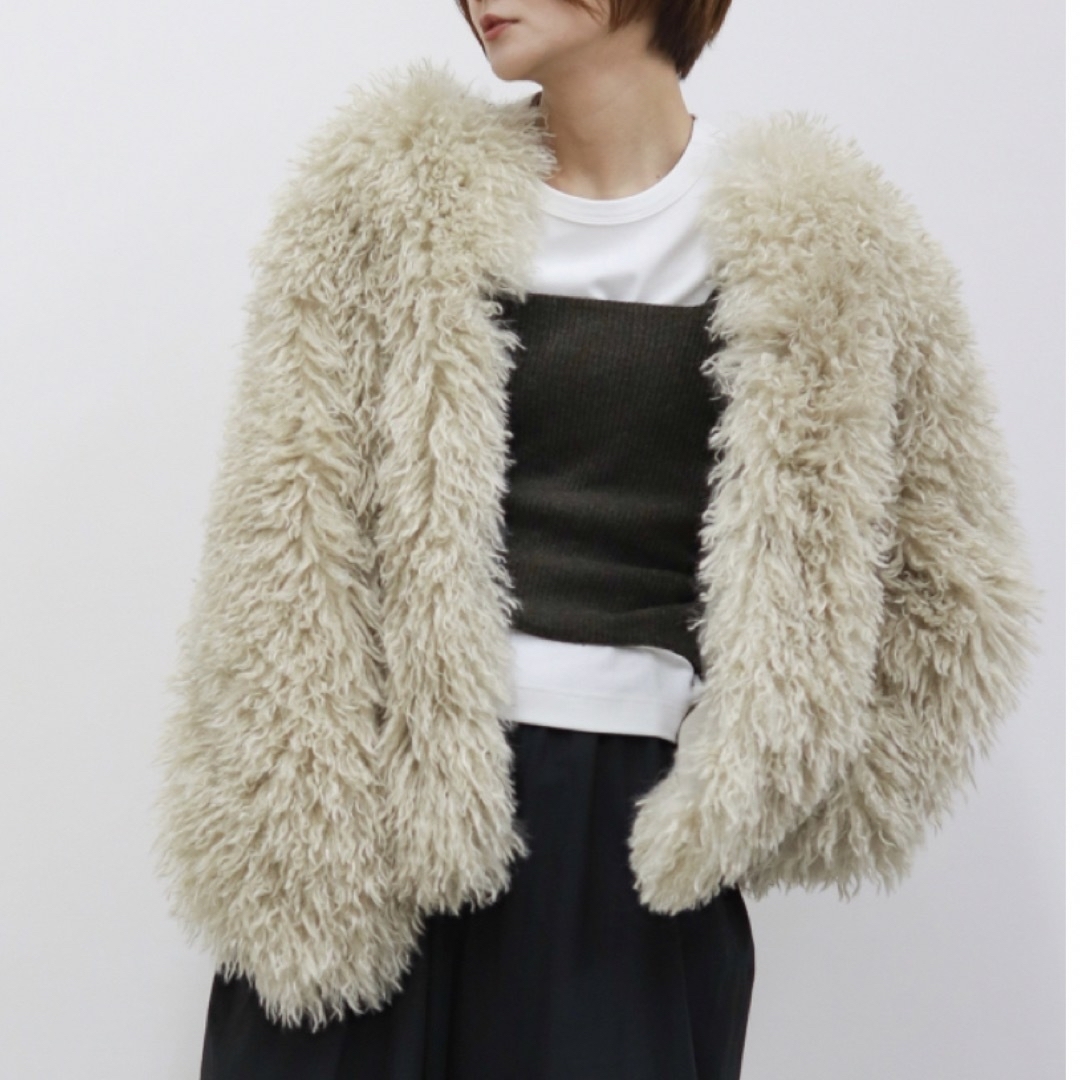 お手ごろ価格 Eco Fur Jacket 新品未使用品