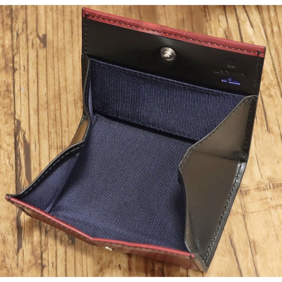 【未使用】 LANVIN en Bleu 牛革 小銭入れ