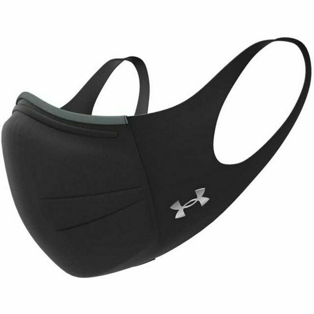 UNDER ARMOUR(アンダーアーマー)の（M-Lサイズ）黒ブラック UNDER ARMOURスポーツマスク スポーツ/アウトドアのスポーツ/アウトドア その他(その他)の商品写真