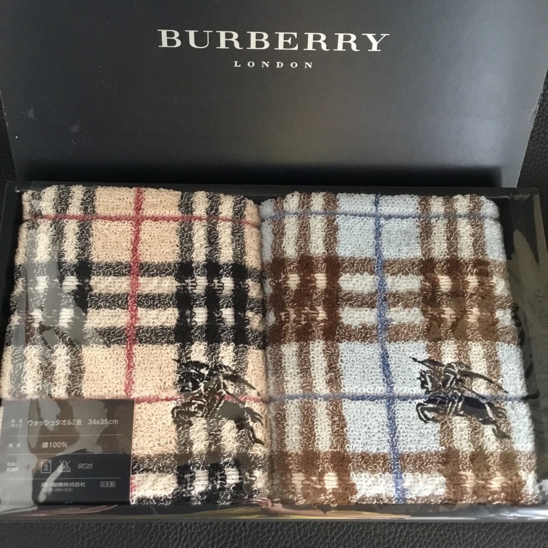 BURBERRY - 【新品未使用品】Burberry バーバリー ウォッシュタオル