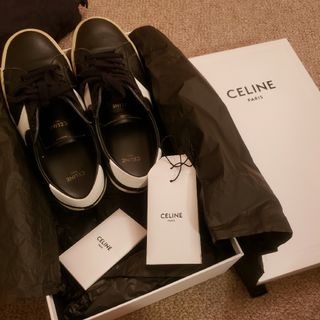 セリーヌ(celine)のCELINE　ブラックスニーカー　37 セリーヌ(スニーカー)