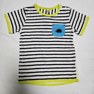 新品 picnic 90 半袖 コットン 男の子 キッズ 幼児 アニマル(Tシャツ/カットソー)