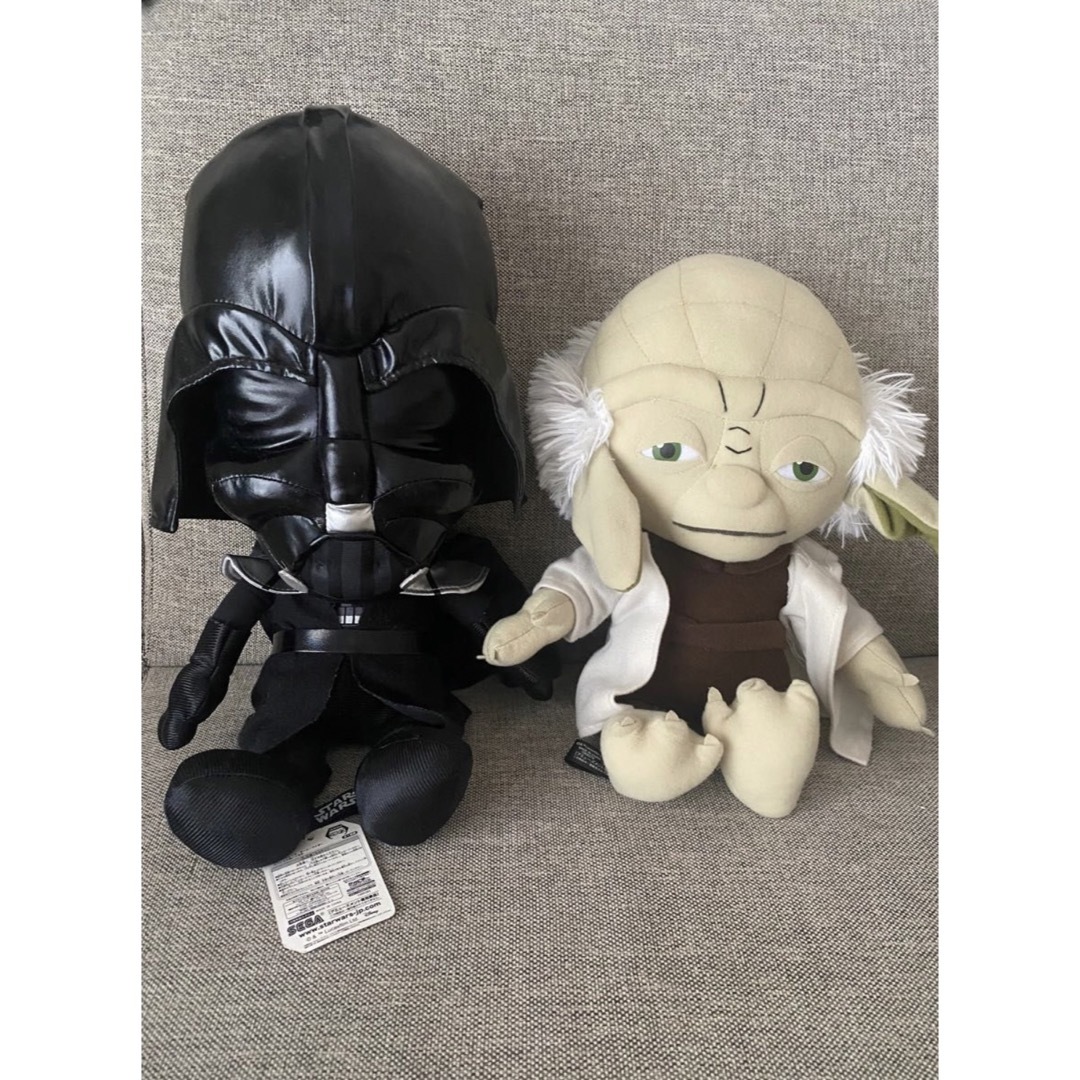 STAR WARS  ダースベイダー　ヨーダ　ぬいぐるみ エンタメ/ホビーのおもちゃ/ぬいぐるみ(キャラクターグッズ)の商品写真