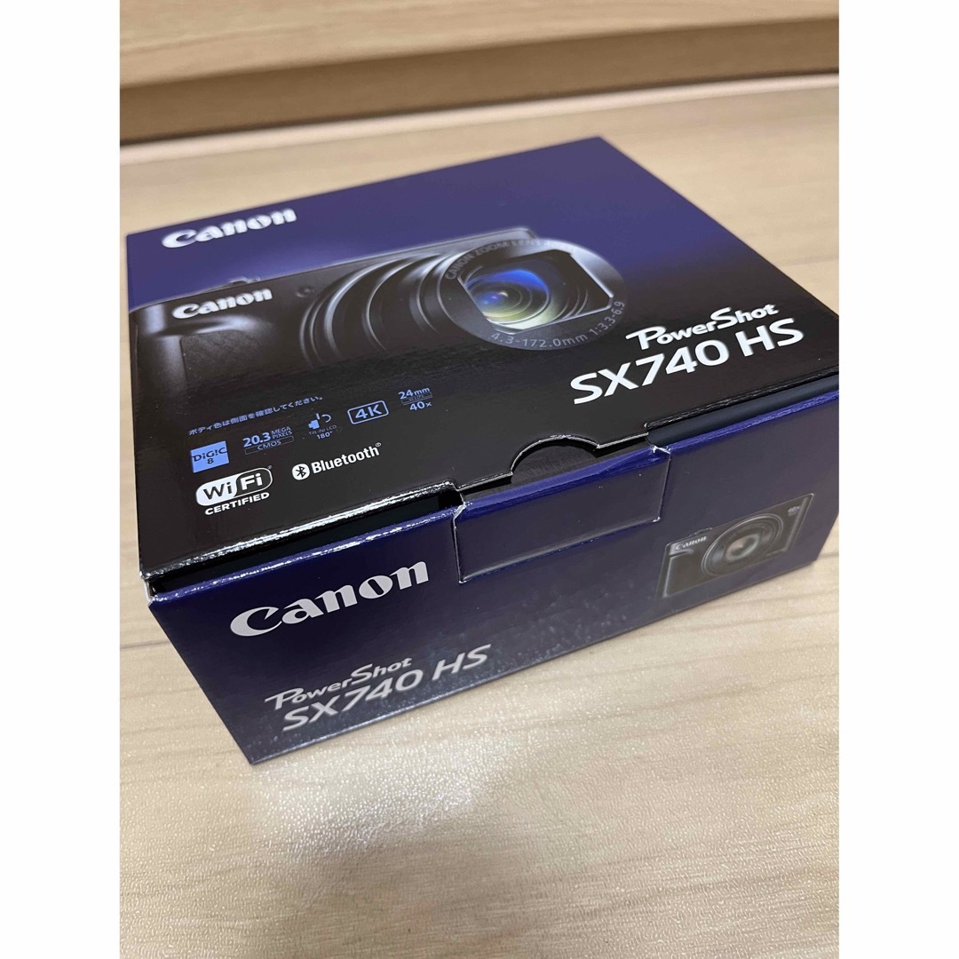 Canon - 【新品 未使用】POWERSHOT SX740 HS シルバーの通販 by ぶち's ...