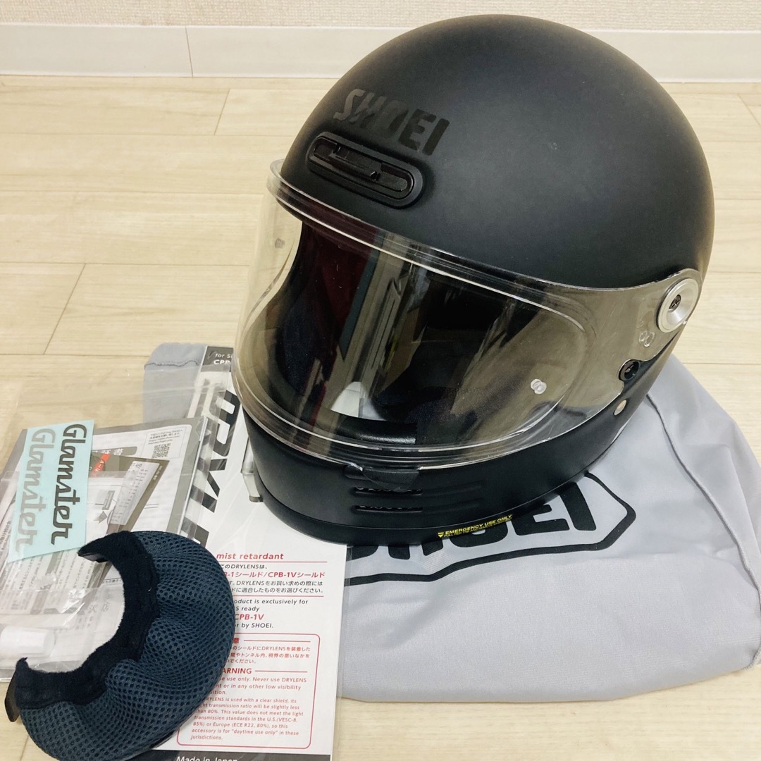 美品 SHOEI グラムスター XLサイズ マッドブラック 22製 | フリマアプリ ラクマ