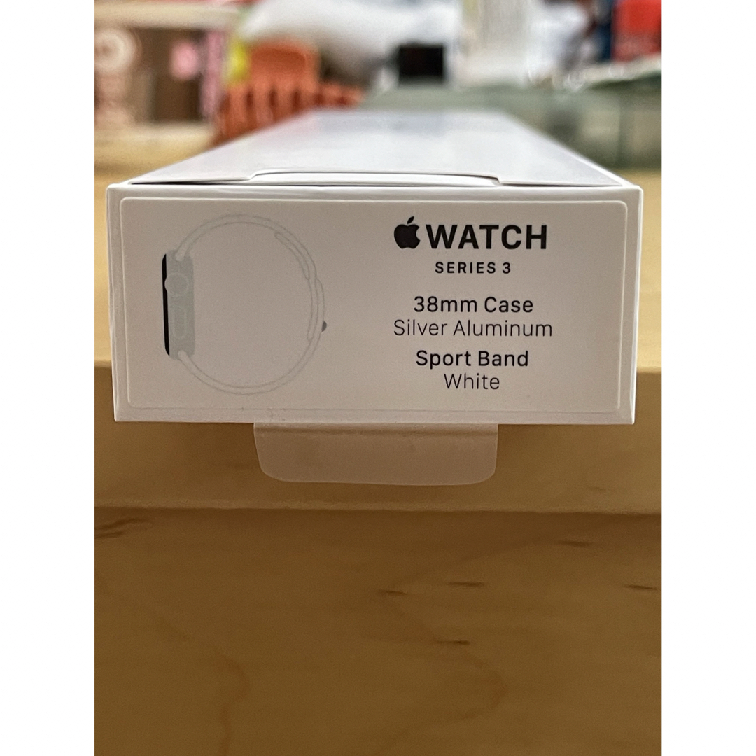 Apple Watch(アップルウォッチ)のアップルウォッチシリーズ3 38mm シルバー標準セット MYEY2J/A スマホ/家電/カメラのスマートフォン/携帯電話(その他)の商品写真