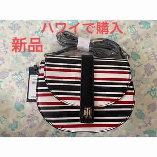 トミーヒルフィガー(TOMMY HILFIGER)の(ハワイで購入)Tommy ショルダーバック　ボーダー(ショルダーバッグ)