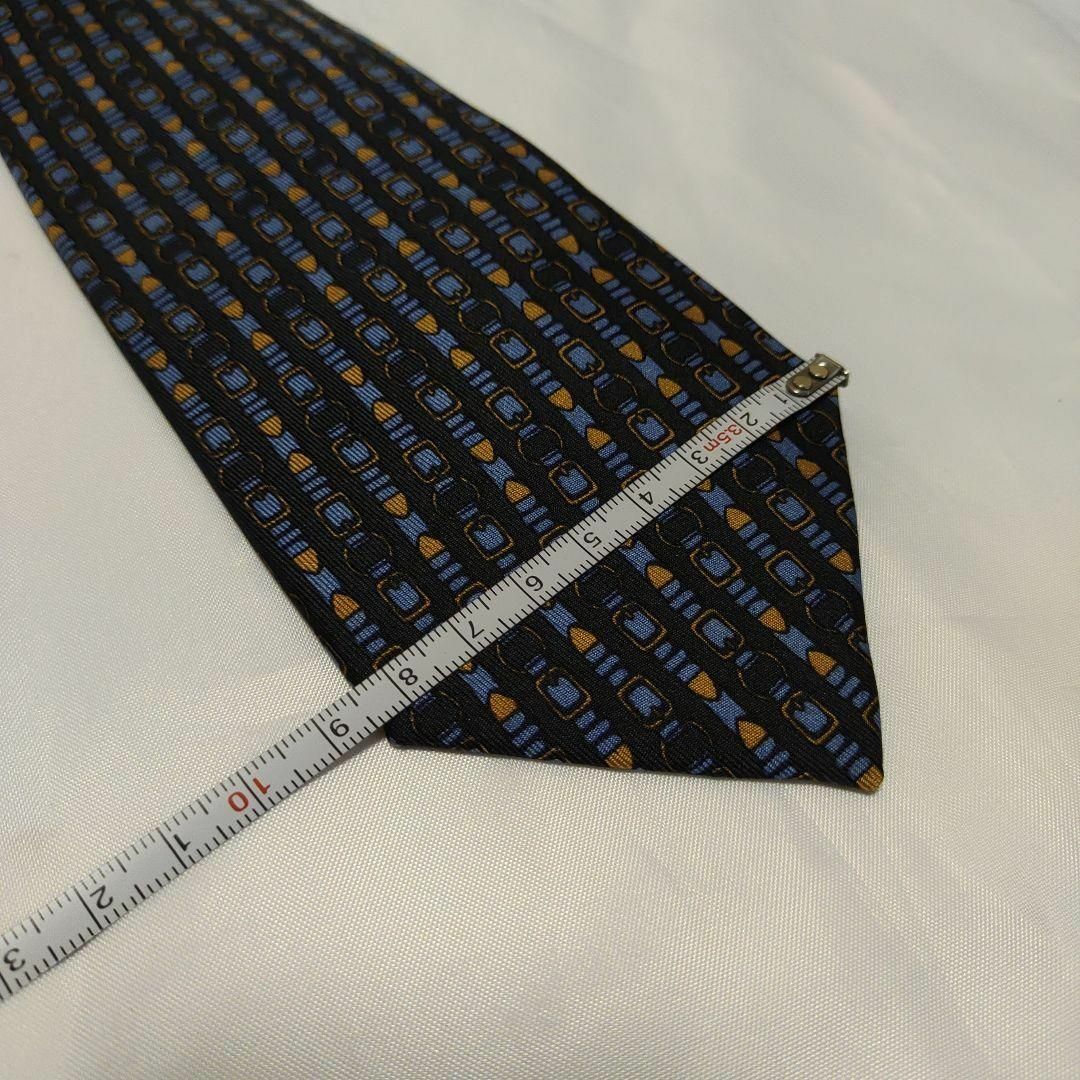 新品・未使用 エルメス ネクタイ 最高級シルク100 ベルト柄 ビジネス