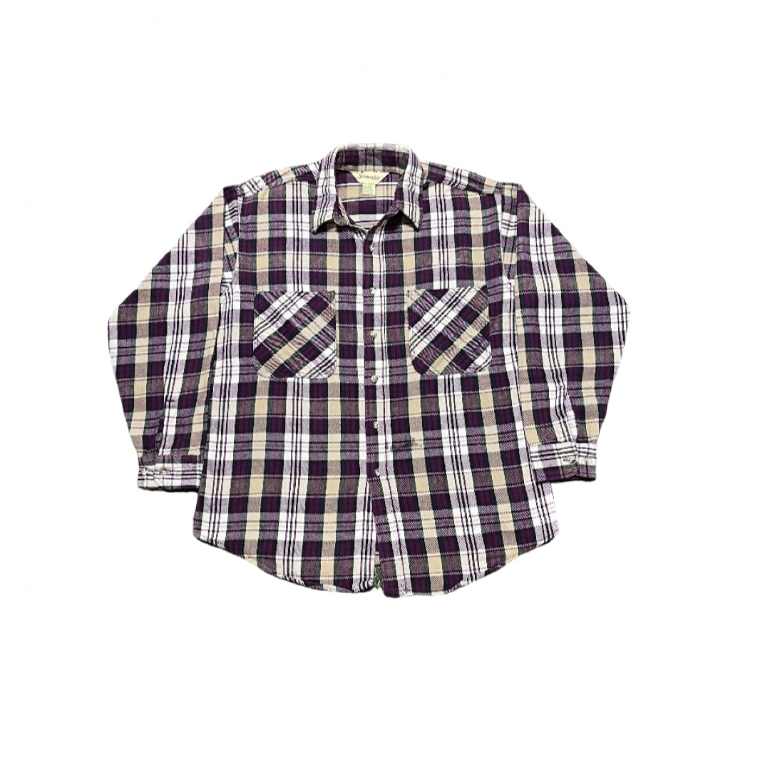 90s USA古着 stjohnsbay ネルシャツ　L チェックシャツ　 メンズのトップス(シャツ)の商品写真