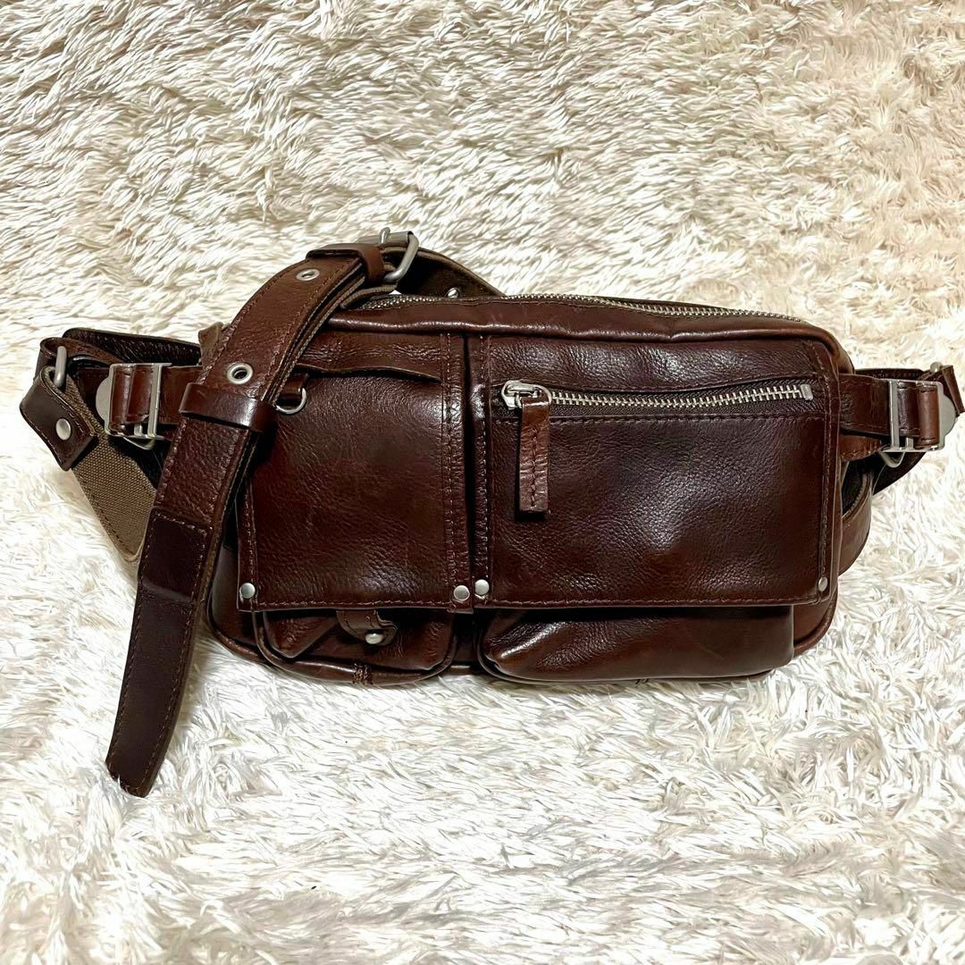 【BAGGY PORT】ボディバッグ【オールレザー/ショルダーバッグ/レザー】 | フリマアプリ ラクマ