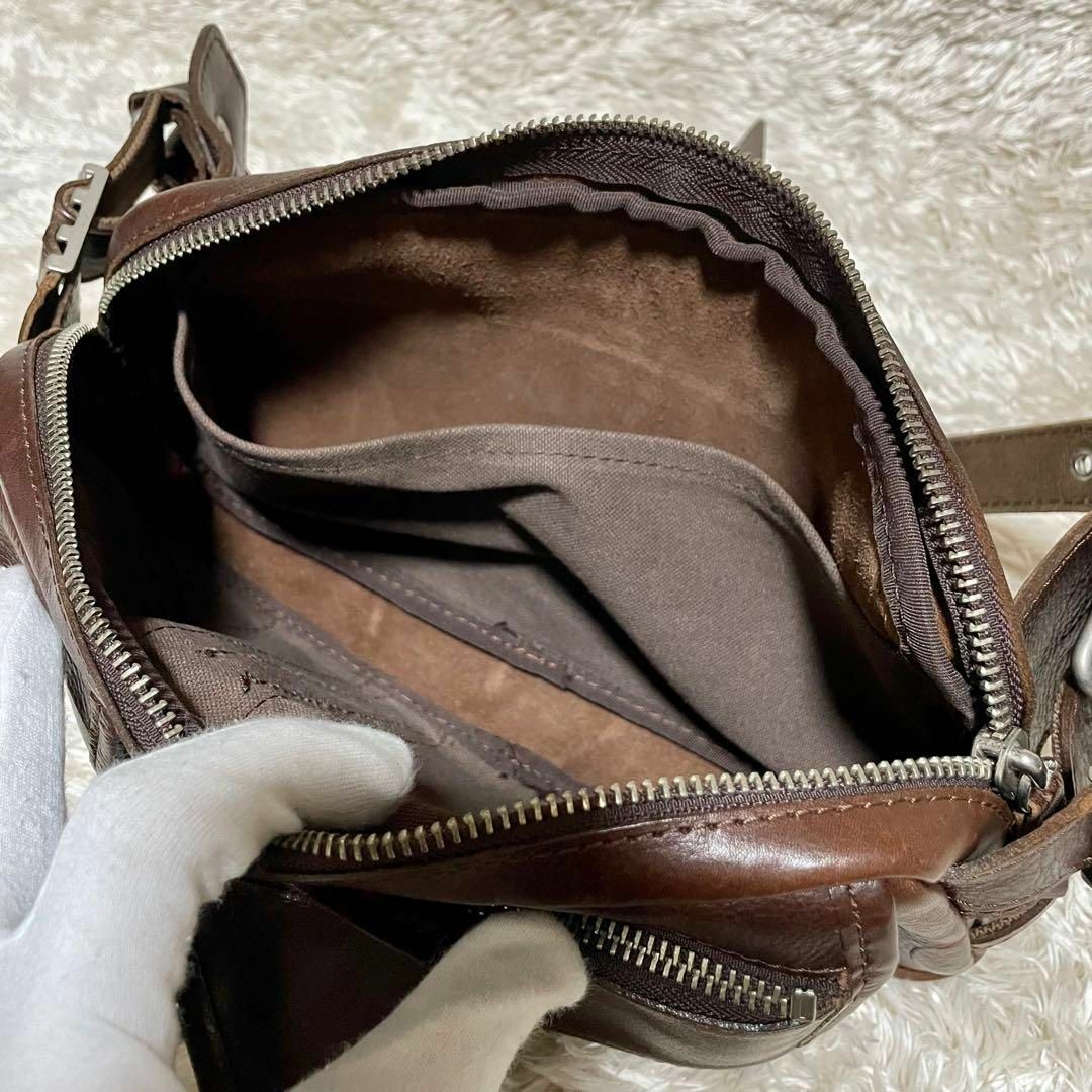【BAGGY PORT】ボディバッグ【オールレザー/ショルダーバッグ/レザー】
