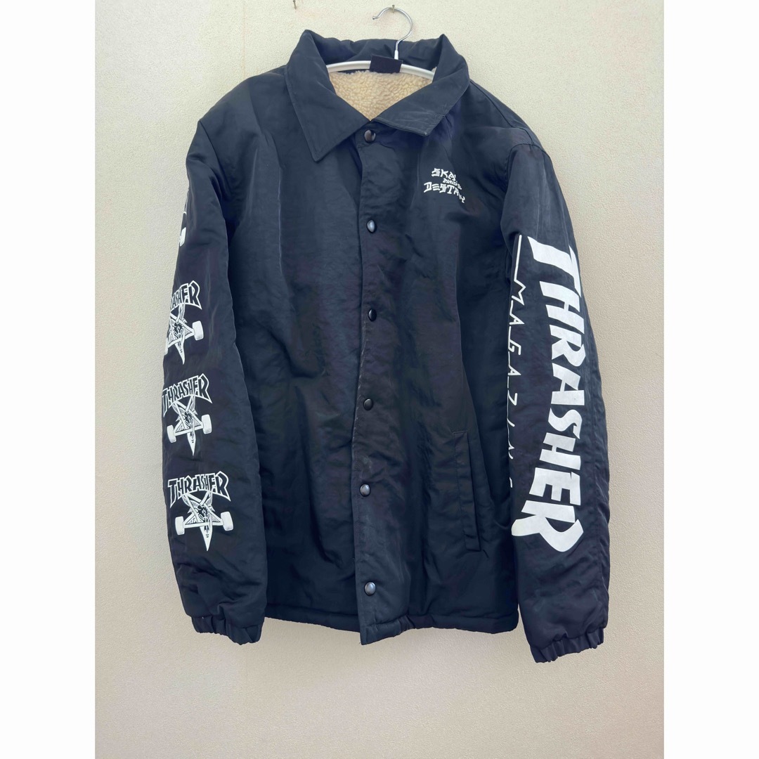 THRASHER 裏ボア コーチジャケット