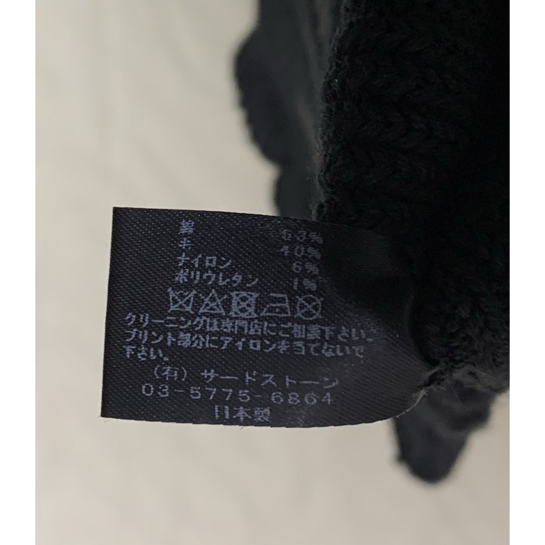 美品】JULIUS - ブラック Nilos フィンガーレス グローブ-