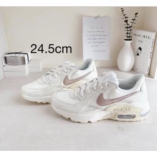 24.5 cm NIKE AIR MAX ベージュ アイボリー レディース