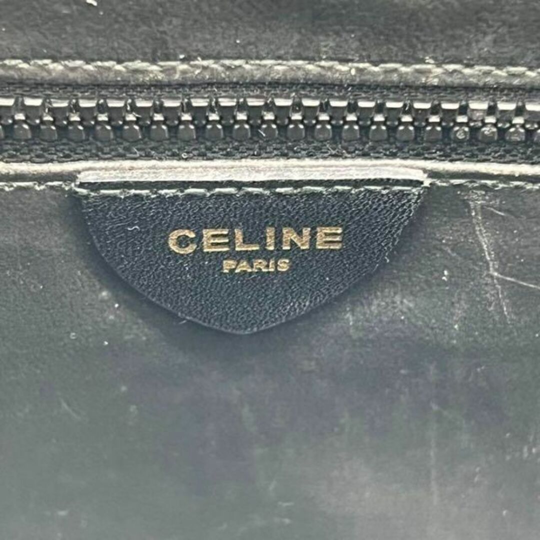 ✨美品✨CELINE セリーヌ セリーヌ　レザーショルダーバッグ 馬車金具