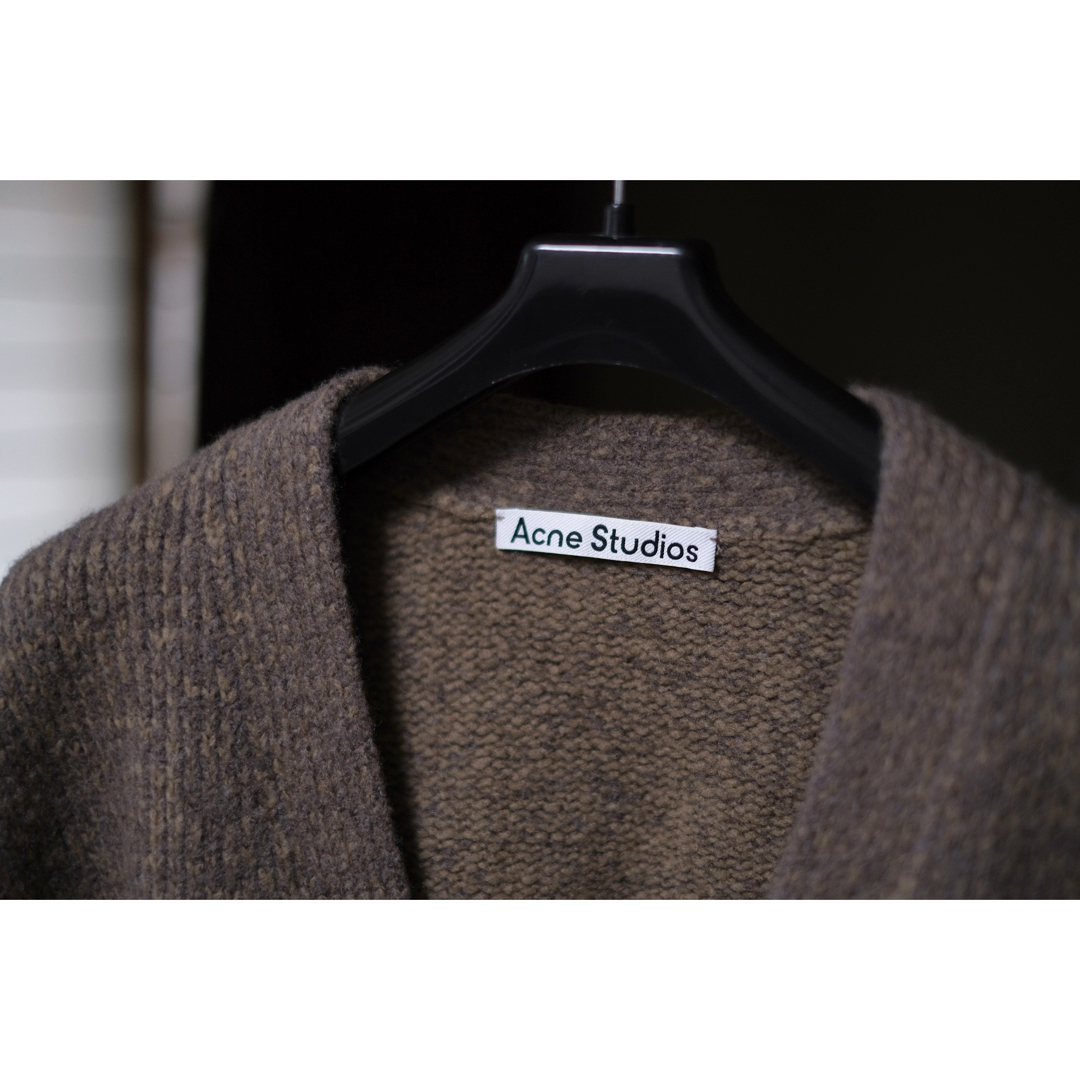 ACNESTUDIOS【美品】ACNE STUDIOS - ブラウン ウール カーディガン