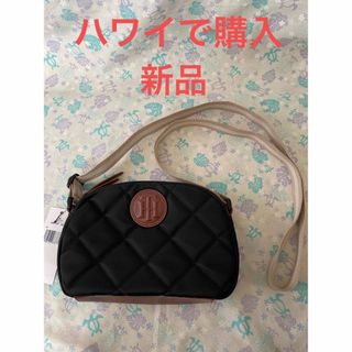 トミーヒルフィガー(TOMMY HILFIGER)の(ハワイで購入)Tommy ショルダーバック　黒(ショルダーバッグ)