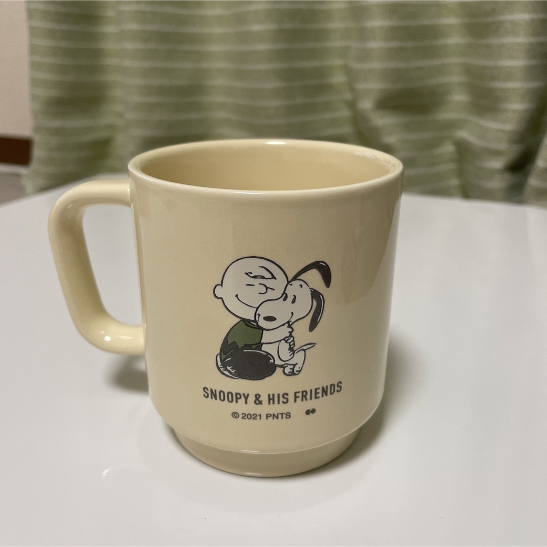 SNOOPY スヌーピー マグカップ キッズ/ベビー/マタニティの授乳/お食事用品(マグカップ)の商品写真