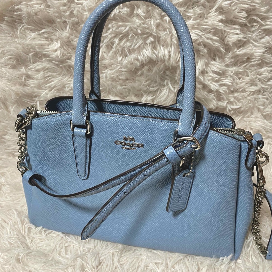 COACH ミニセージ 2WAYショルダーバッグ