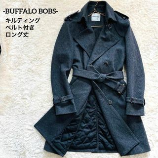 バッファローボブス(BUFFALO BOBS)の【BUFFALO BOBS/極美品】トレンチコート【ベルト/キルティング/ロング(トレンチコート)