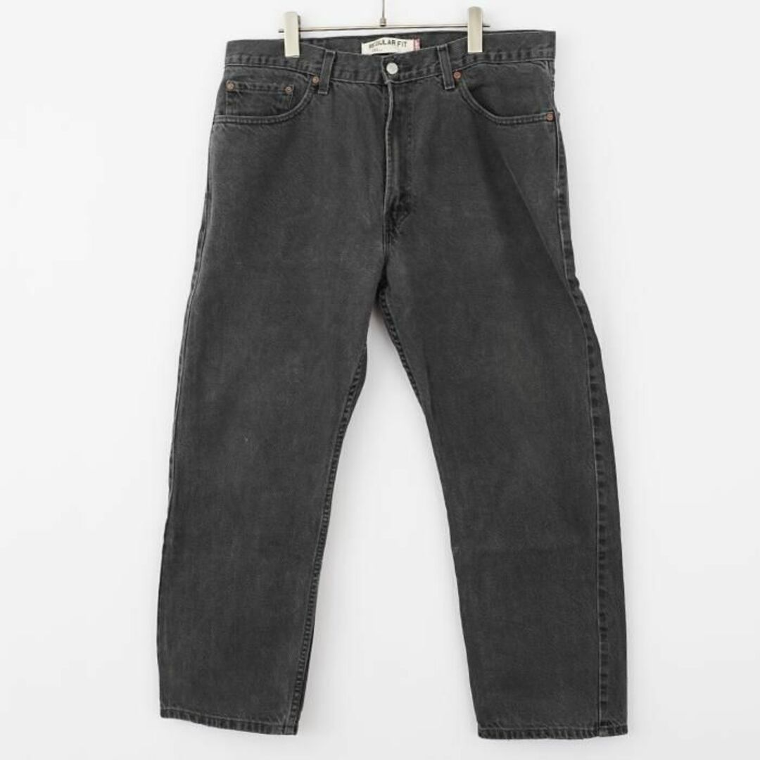 Levi's 505 ブラックデニム バギーパンツ ワイド 黒 W34×L30