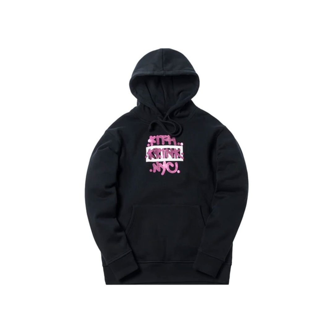 いいね不要〗KITH×KRINKコラボパーカー ブラック Lサイズ-