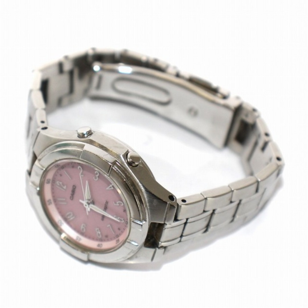 CASIO(カシオ)のカシオ wave ceptor 腕時計 電波ソーラー シルバー LWQ-150 レディースのファッション小物(腕時計)の商品写真