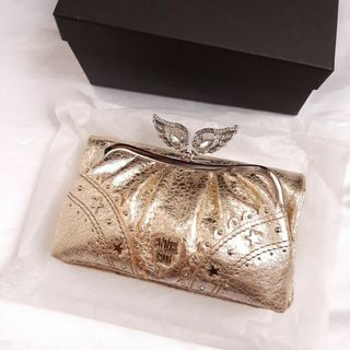 ANNA SUI アナスイ ニケ 折り財布 がま口