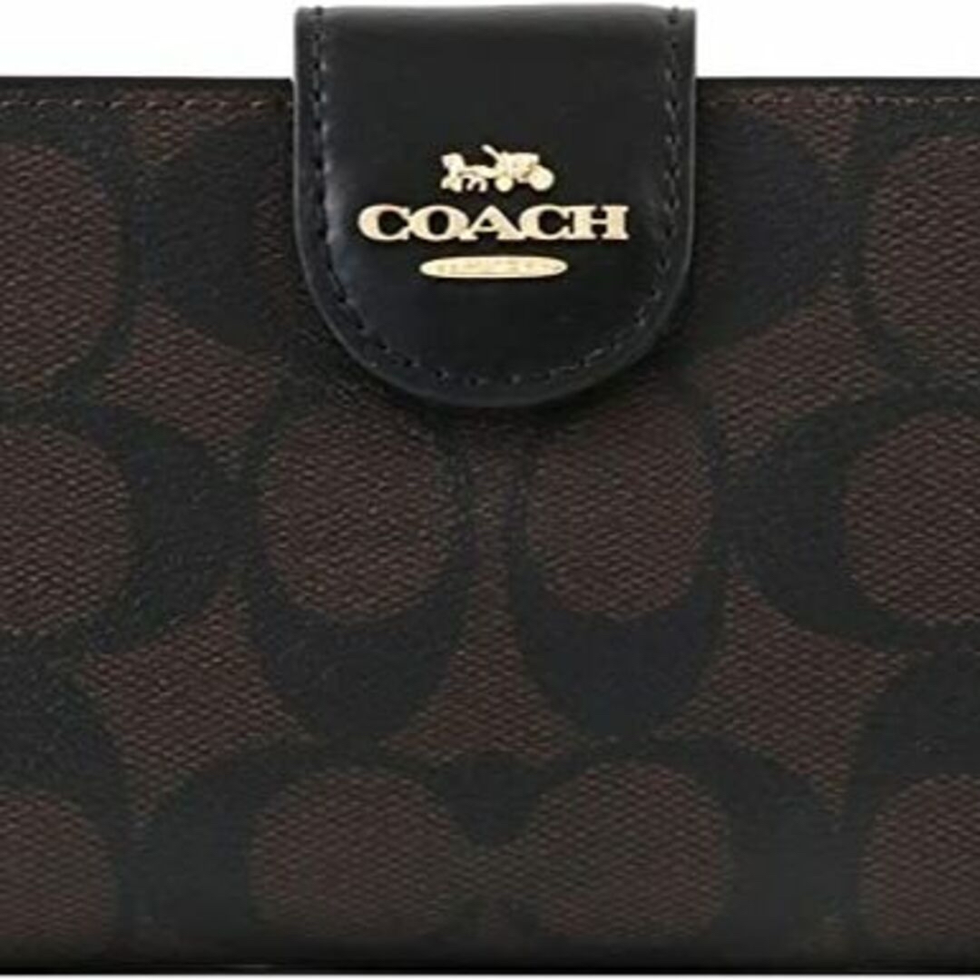 【新品】 COACH コーチ二つ折り財布 C0082 IMAA8 シグネチャ