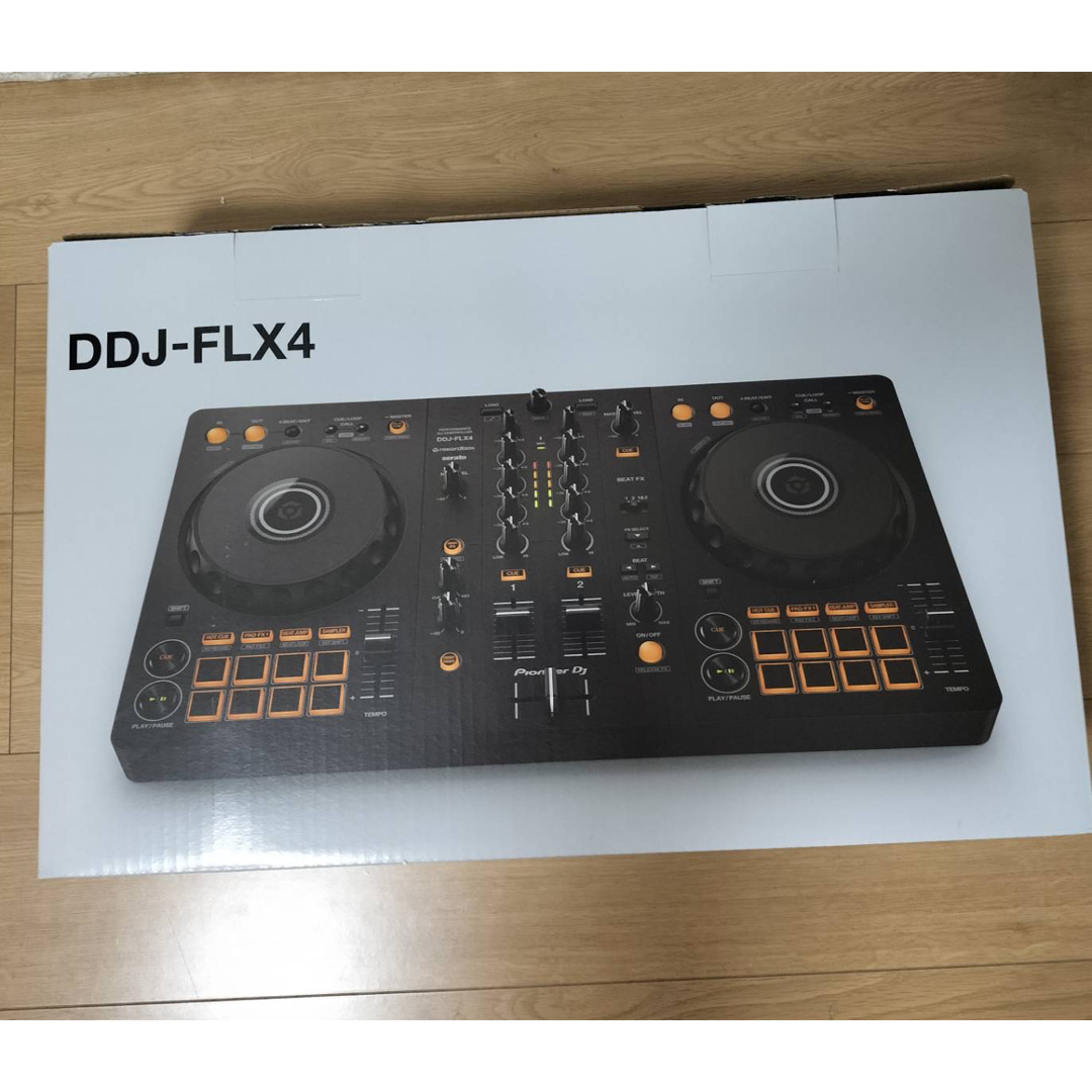 Pioneer(パイオニア)のPioneer dj DDJ-FLX4  楽器のDJ機器(DJコントローラー)の商品写真