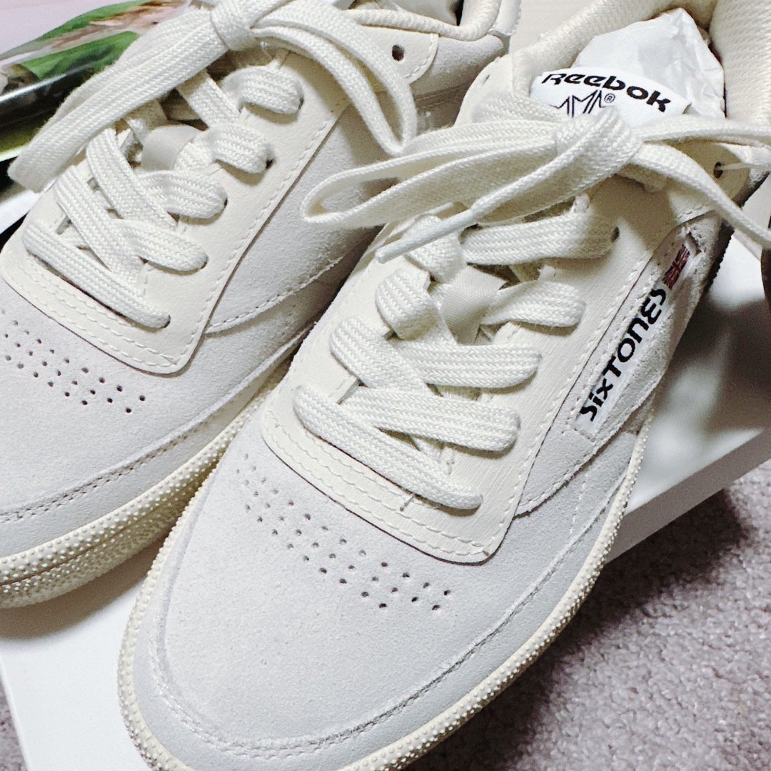 Reebok SixTONES CLUB C  VINTAGE CREAM   スニーカー