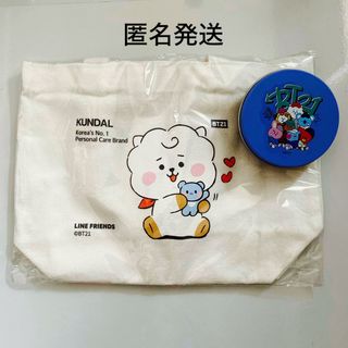 ビーティーイシビル(BT21)のBTS BT21 RJ ミニエコバッグ&ステッカー缶(アイドルグッズ)