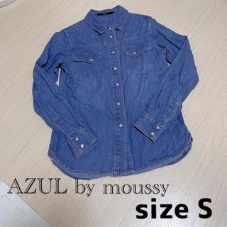 アズールバイマウジー(AZUL by moussy)のAZUL by moussy☆デニムシャツ(シャツ/ブラウス(長袖/七分))