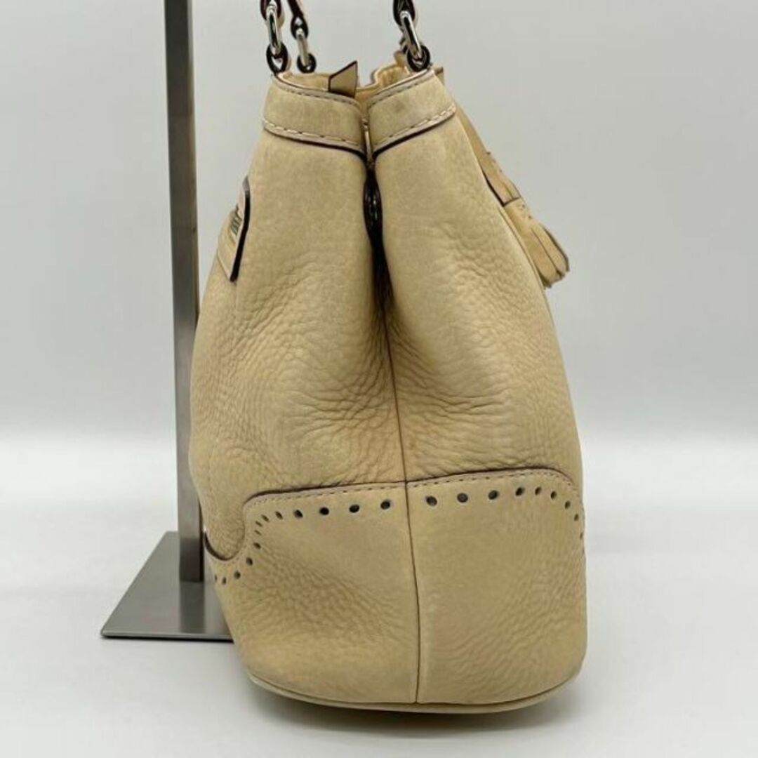 COACH - ✨美品✨COACH コーチ ハンプトンズ フリンジ ハンドバッグ ...